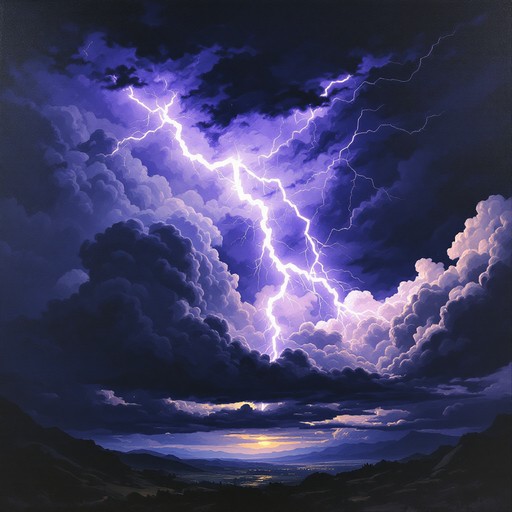 Free Purple Lightning Storm Image | Download at StockCake