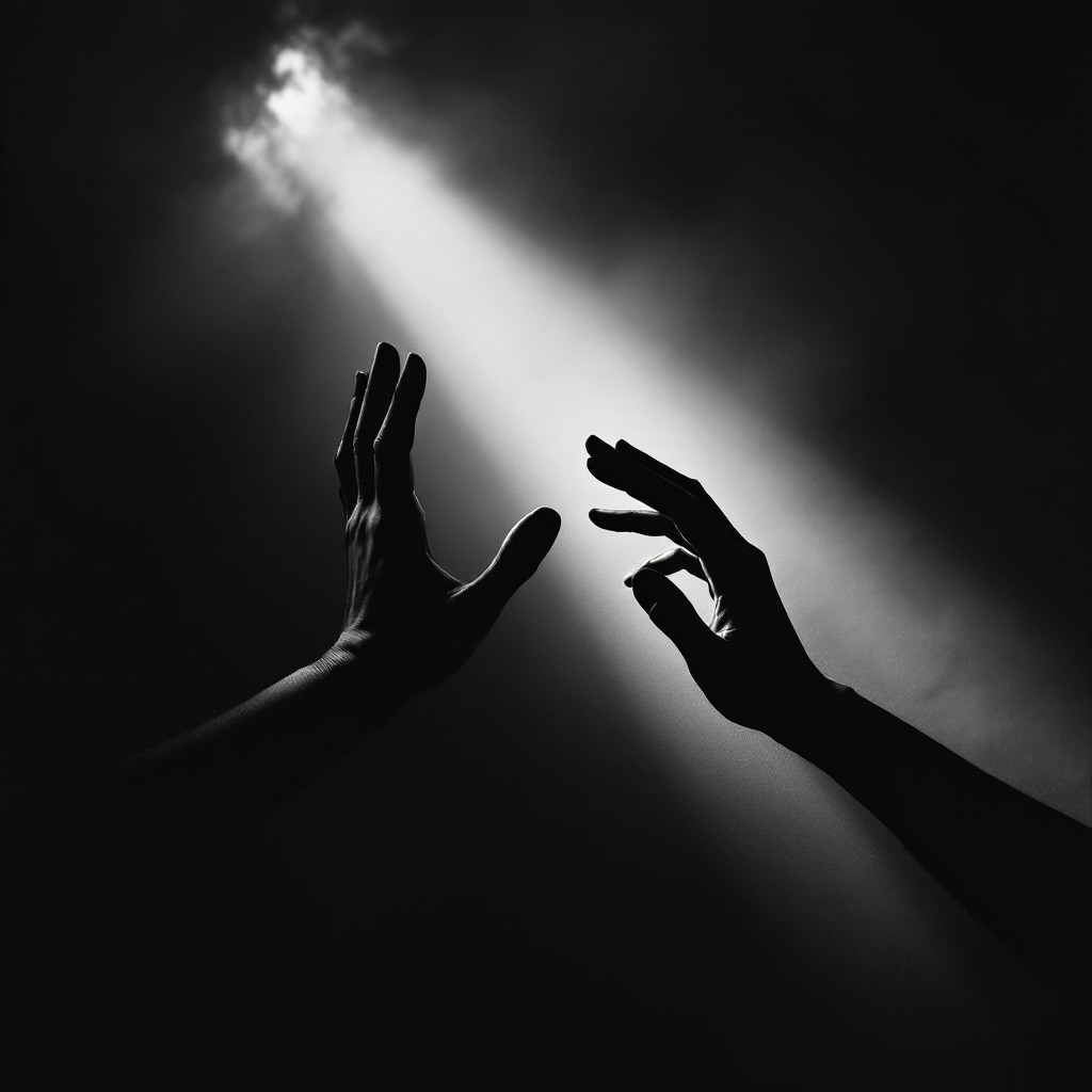Free Light Between Hands Image - Minimal, Dramatic, Spiritual ...