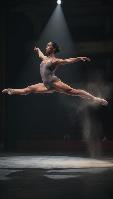 Free Strength Meets Grace Image - Ballet, Dancer, Leap | Download at ...