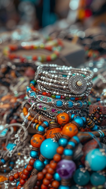 Free Colorful Bohemian Jewelry Image - Jewelry, Bohemian, Beads ...