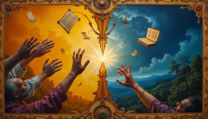 Transcending Floating Free Reaching Through Worlds Image - Transcendence, Byzantine ...