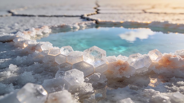 Salt Reflection Free Geometric Salt Crystals Image - Salt, Crystals, Macro | Download ...