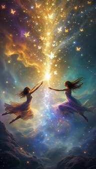 Free Celestial Light Dance Image - Magical, Ethereal, Cosmic | Download ...