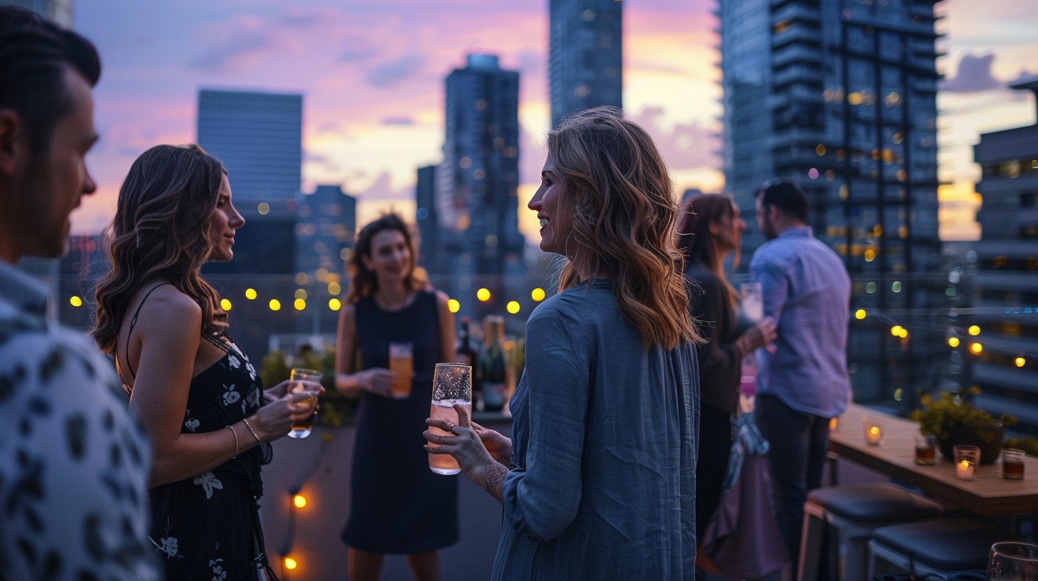 Open Rooftop Party Free Rooftop Evening Party Image - Rooftop, Evening, Party | Download ...