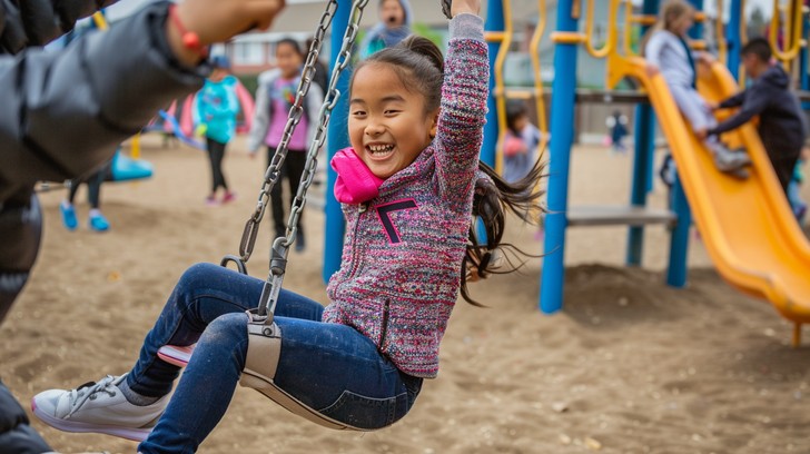 Swimg Fun Free Joyful Swing Ride Image - Childhood, Playground, Happiness ...