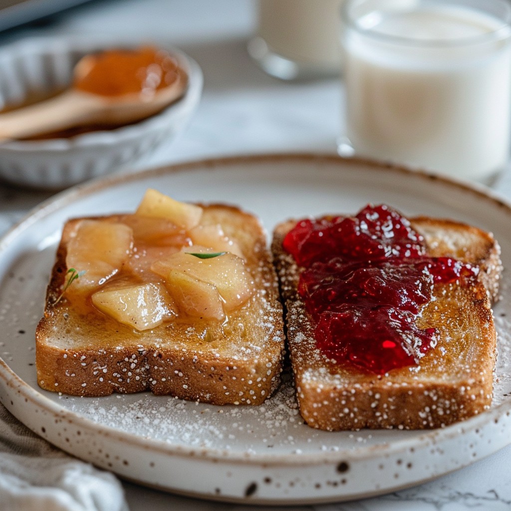 Free Tasty Breakfast Toast Image - Breakfast, Toast, Jam | Download at ...