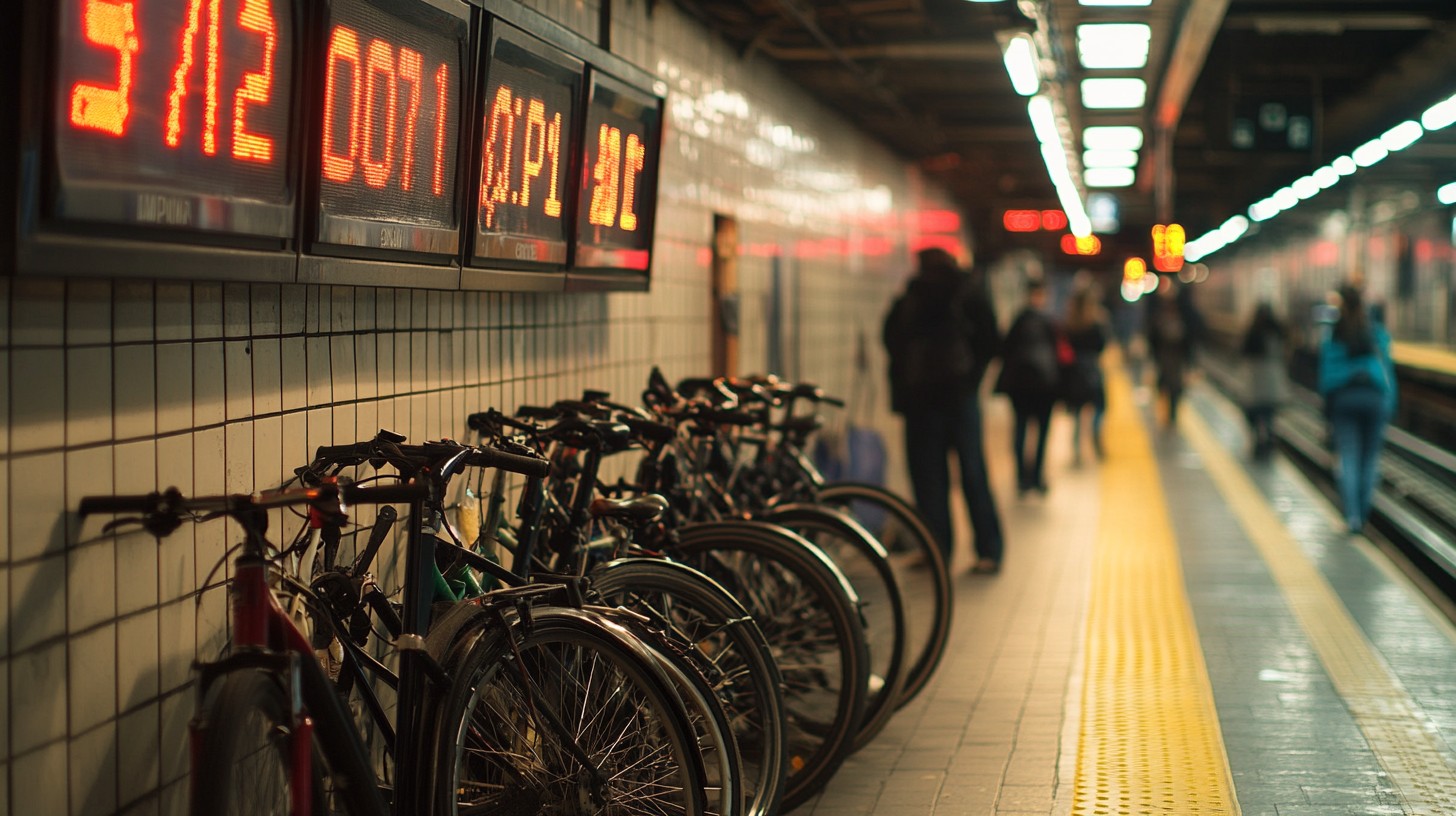 Download Subway station bicycles Image - Subway, Bicycles, Platform ...