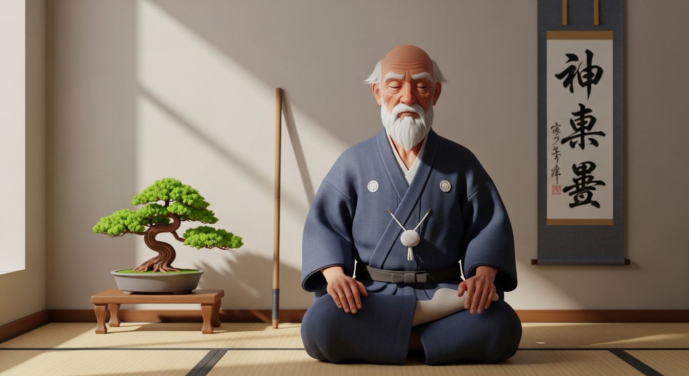 Free Zen Master Meditating Image - Meditation, Sensei, Elderly ...
