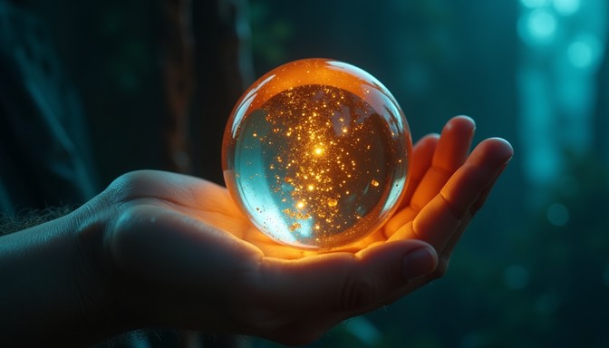 Free Mystical Orb Held Image | Download at StockCake