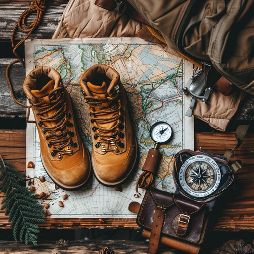 Rustic Backpacking Look Free Hiking Preparation Gear Image | Download at StockCake
