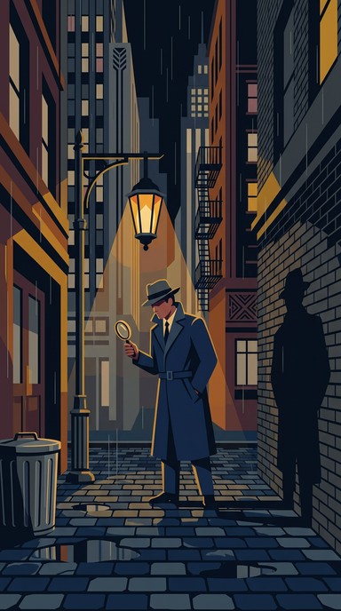 Free Vintage Detective Mystery Image - Detective, Noir, Vintage ...