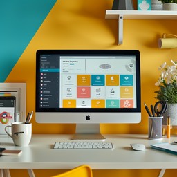 Free Productive Workspace Setup Image - Workspace, Productivity ...