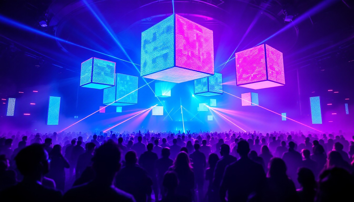 Free Neon Cube Rave Image - Rave, Festival, Nightclub | Download at ...