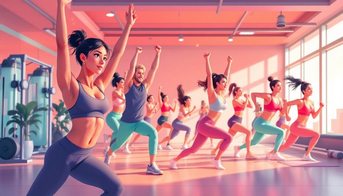 Free Energetic Fitness Class Image - Fitness, Workout, Gym | Download ...