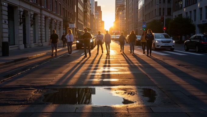 Free Sunset Street Style Image - Fashion, Silhouette, Urban | Download ...