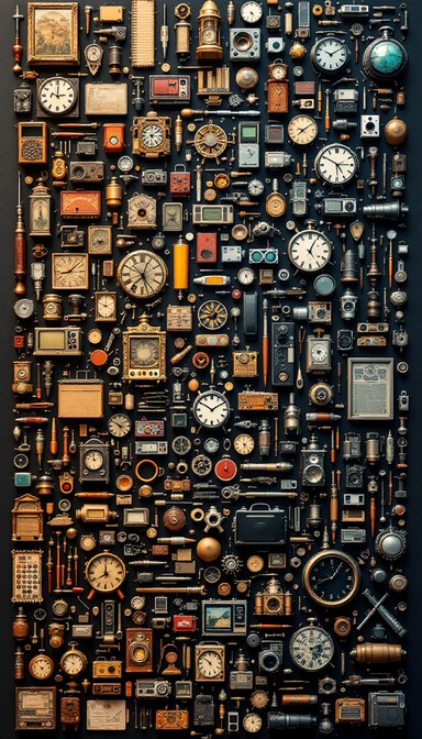 History Background Clock Free Timepieces Through History Image - Clock, Steampunk, Vintage ...