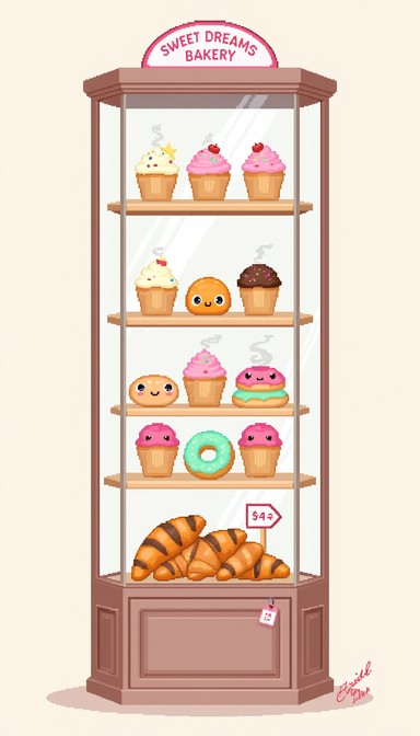 Free Sweet Pixel Treats Image | Download at StockCake