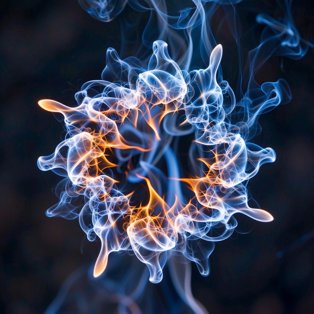Free Mystical Fire Dance Image - Fire, Flames, Blue | Download at StockCake