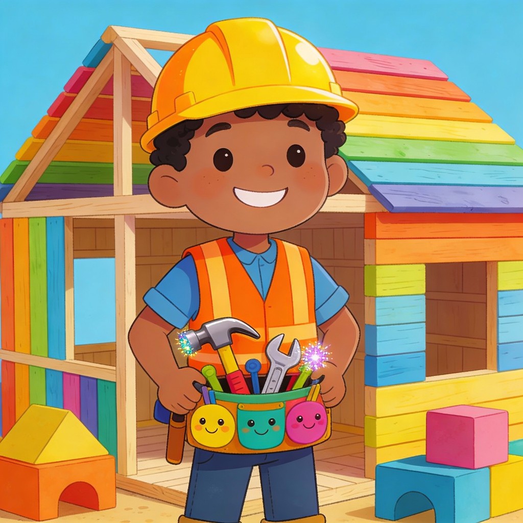 Free Building Happy Communities Image - Illustration, Contractor ...