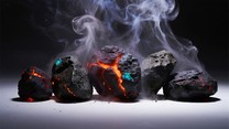 Free Smoldering Volcanic Rocks Image - Volcanic, Ember, Smoke ...