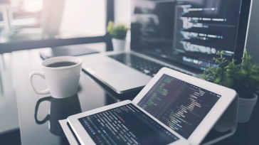 Free Modern Tech Workspace Image - Technology, Workspace, Coding ...