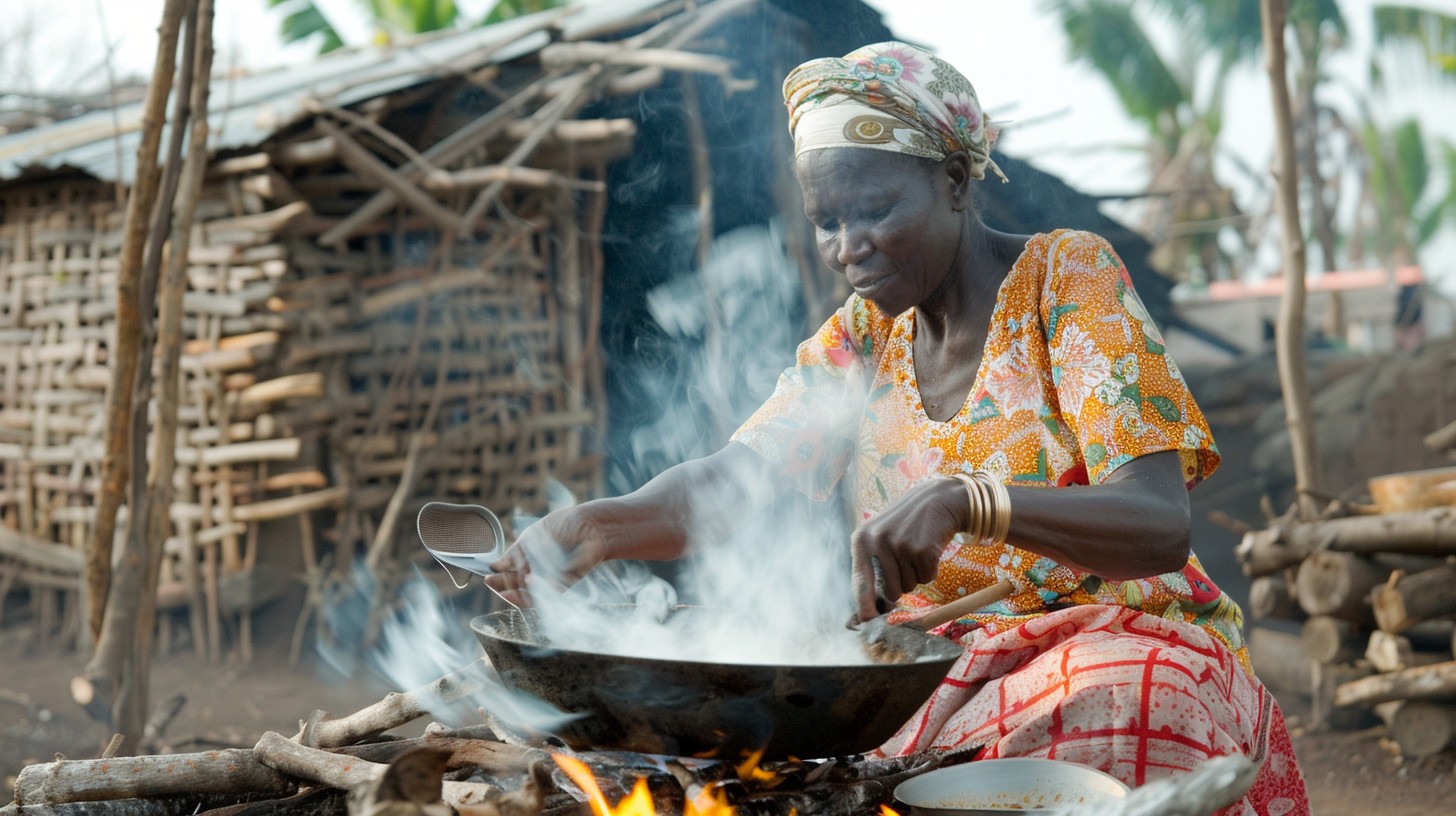 Free Traditional Cooking Scene Image - Cooking, Woman, Traditional ...