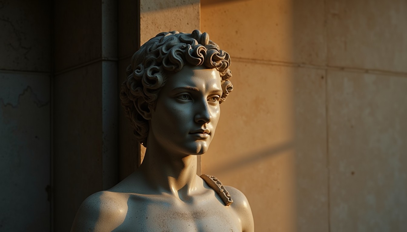 Free Dramatic Statue Lighting Image - Classical, Statue, Bust ...