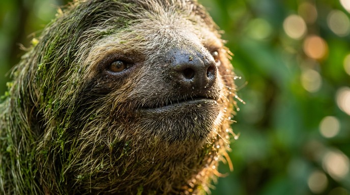 Free Sloth's Gentle Smile Image - Sloth, Rainforest, Wildlife ...