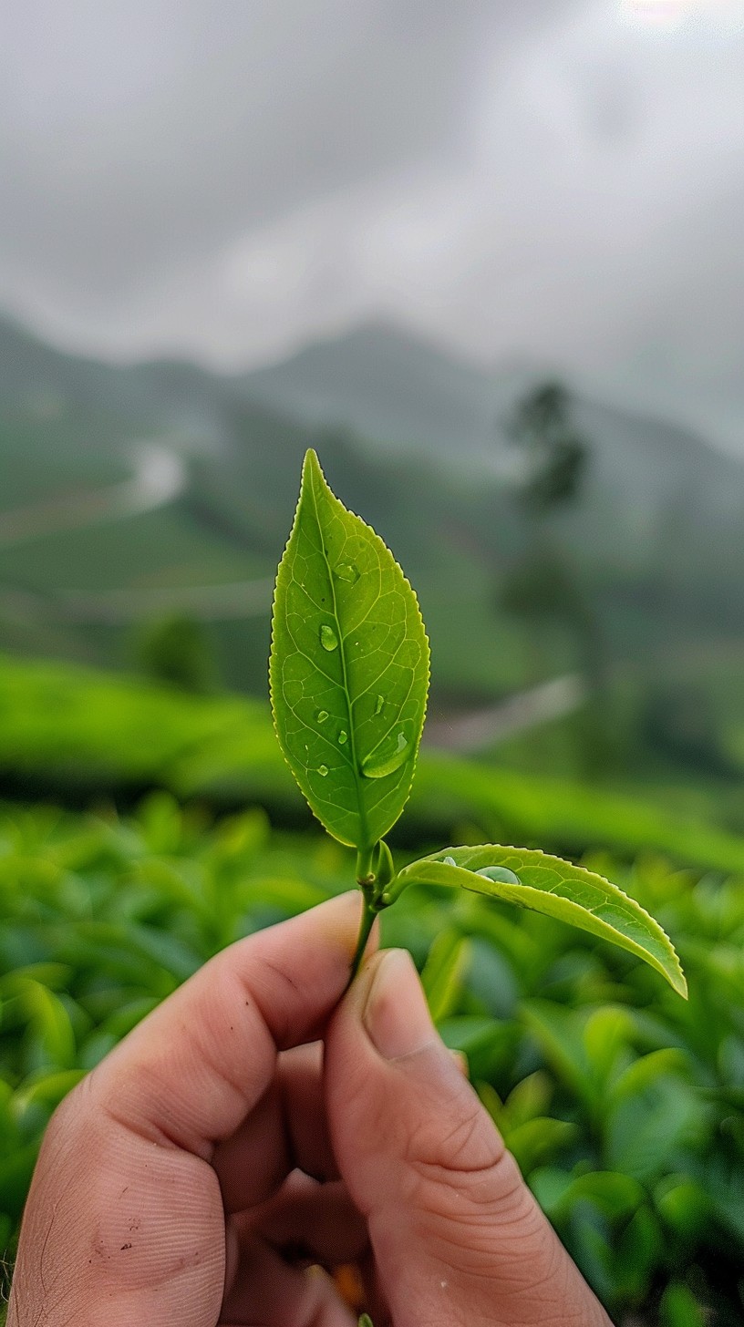 Free Tea Leaf Close-up Image - Tea, Leaf, Green | Download at StockCake