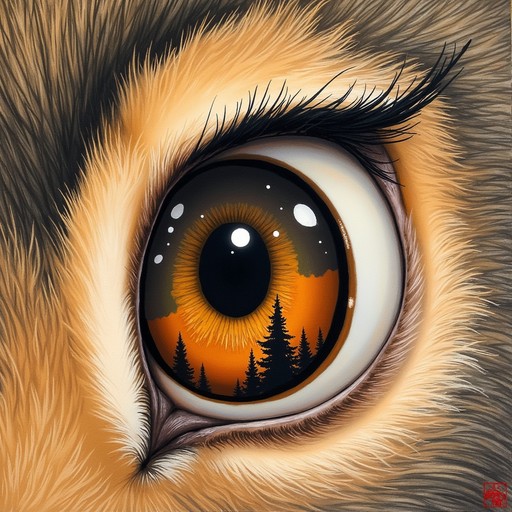 Free Mystical Bunny Eye Image - Bunny, Eye, Amber | Download at StockCake