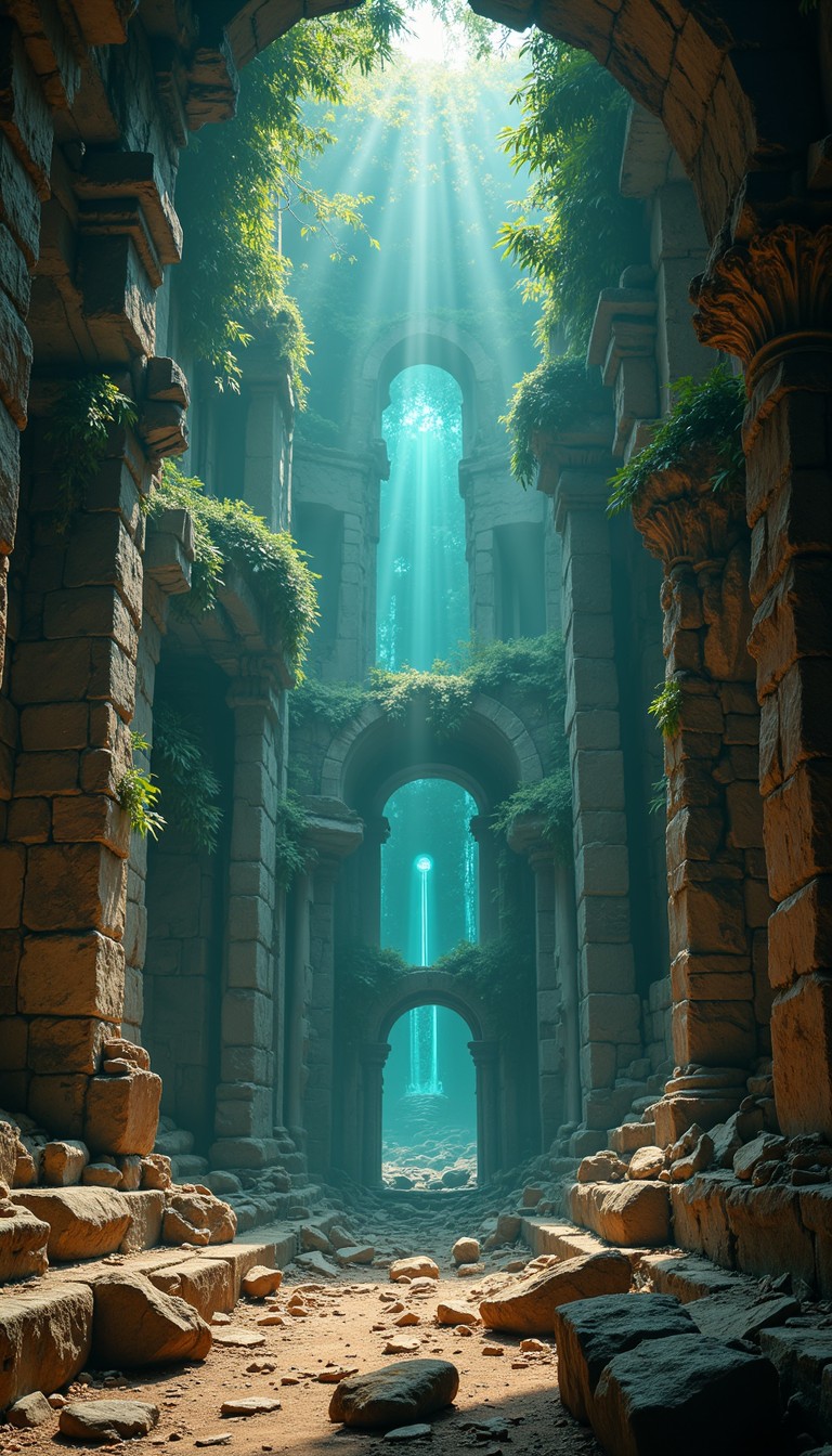 Free Ethereal Ruins Portal Image - Ruins, Ancient, Portal | Download at ...