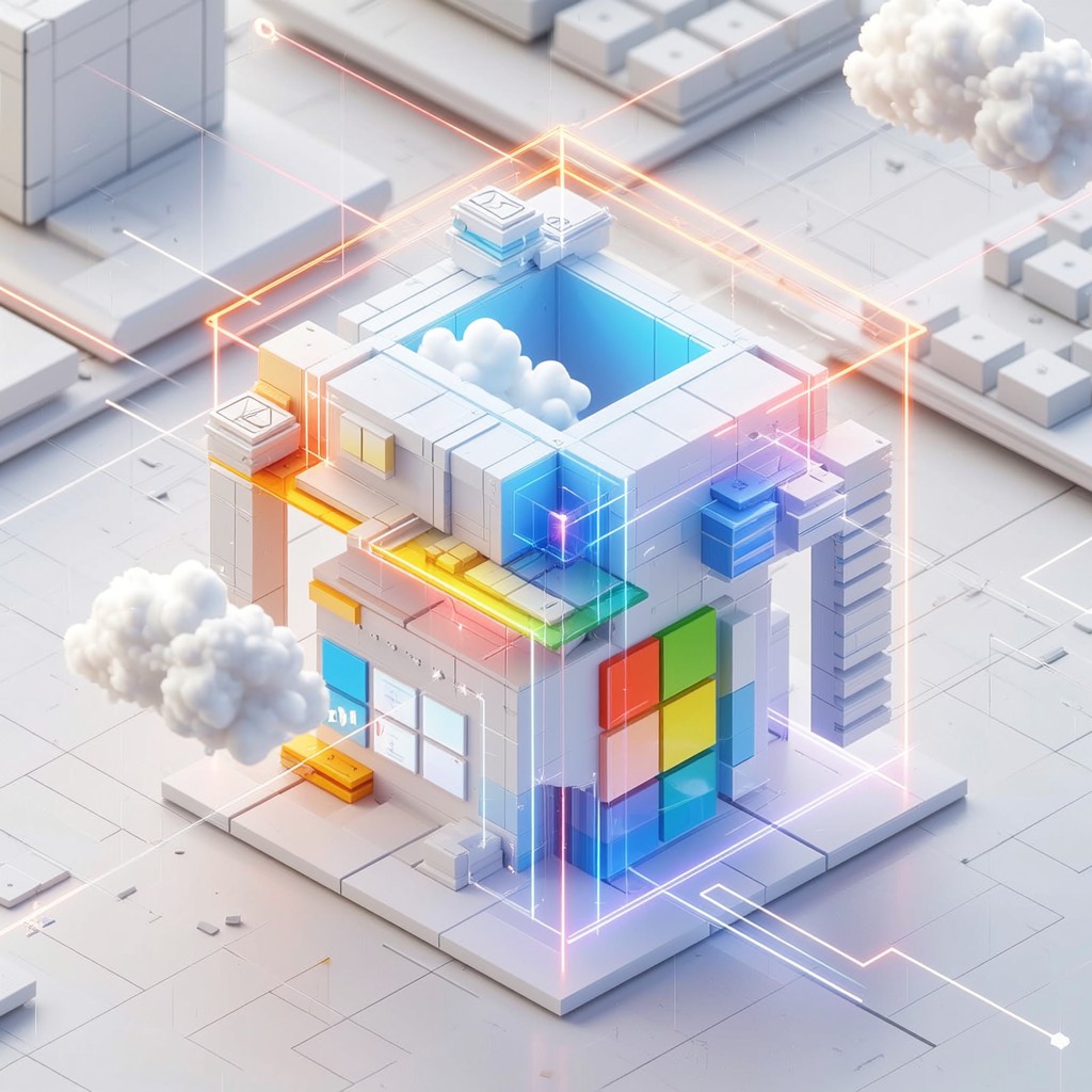 Free Cloud Technology Portal Image - Isometric, Illustration, Cloud ...