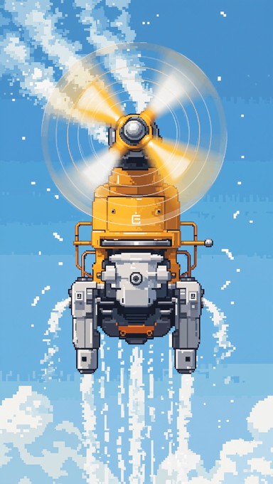Free Pixel Propeller Ascent Photo - Propeller, Yellow, Thrust ...
