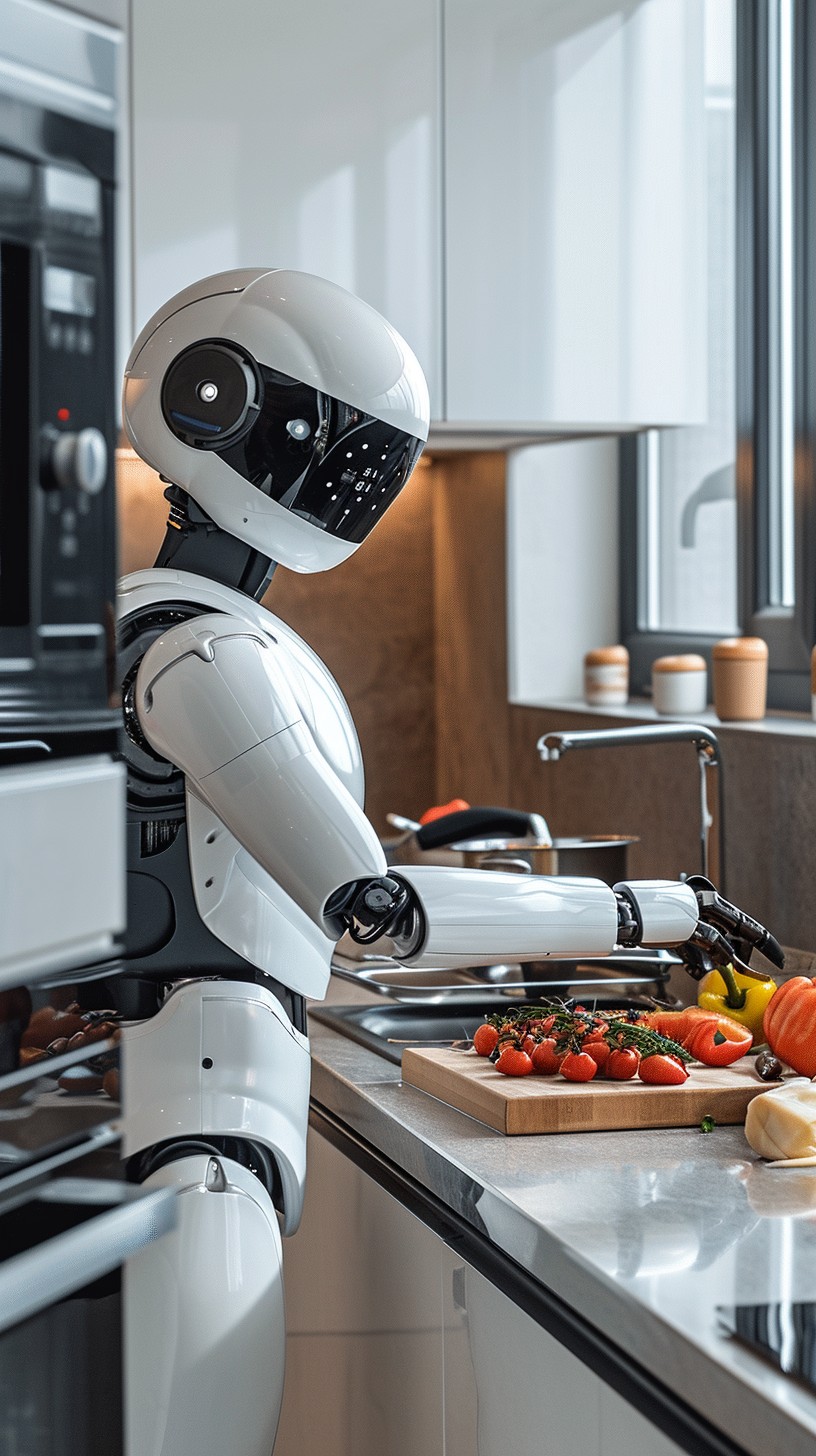 Swish Robotics Free Robot Prepares Meal Image - Robot, Kitchen, Cooking | Download at ...