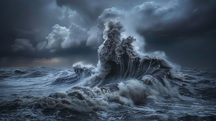 Free Majestic Ocean Fury Image - Ocean, Wave, Storm | Download at StockCake