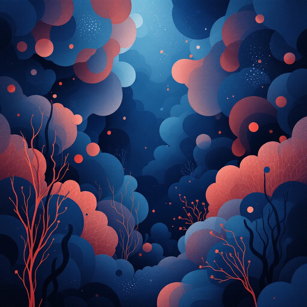 Free Mysterious Marine Patterns Image - Abstract, Underwater, Geometric ...