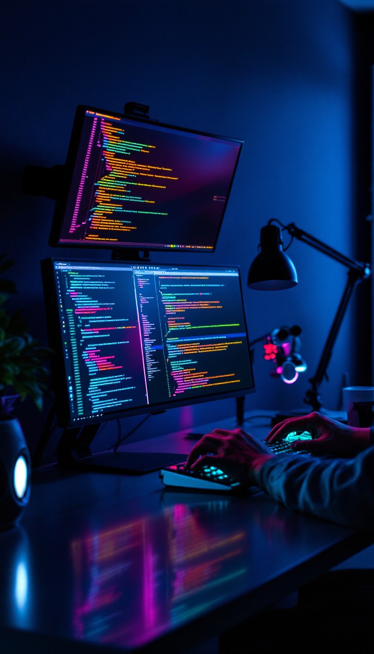 Free Code Glows Bright Image - Coding, Programming, Developer ...