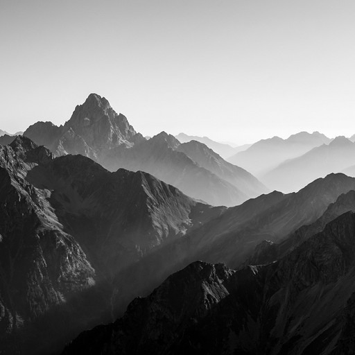 Free Layered Mountain Mystery Image - Mountain, Landscape, Monochrome ...