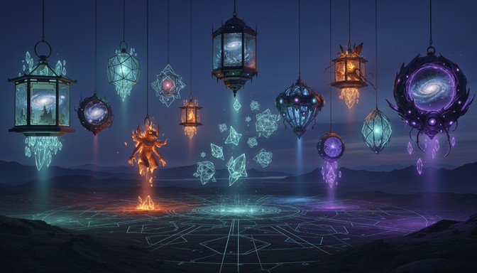 Free Mystical Floating Lanterns Photo - Lanterns, Floating, Mystical ...