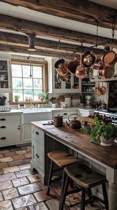 Rustic Copoper Free Rustic Copper Kitchen Image - Farmhouse, Rustic, Copper | Download ...