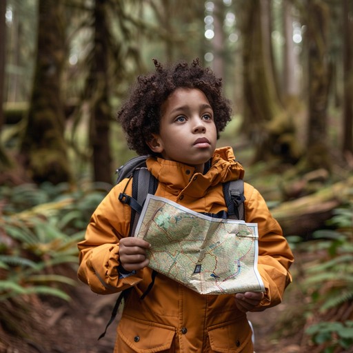 Free Young Explorer Navigates Image - Forest, Boy, Map | Download at ...