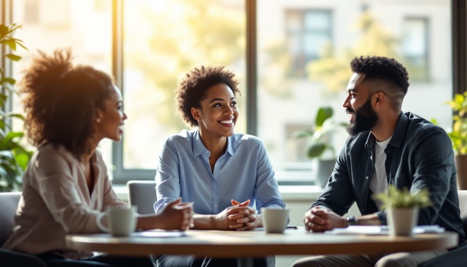 Inviting Collaboration Free Diverse Team Collaborating Image - Teamwork, Diversity ...