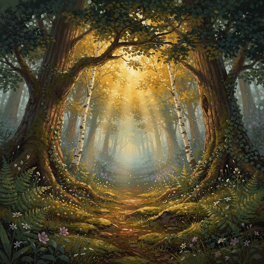 Free Enchanted Forest Path Image - Forest, Enchanted, Magical ...