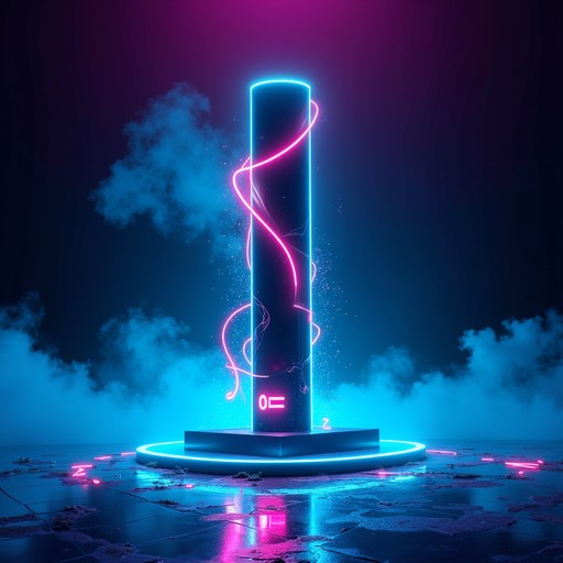 Free Neon Cyberpunk Monolith Image - Cyberpunk, Neon, Holographic ...