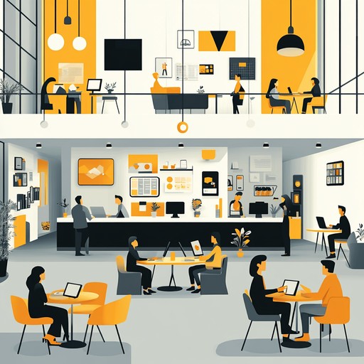 Free Busy office interior Image - Office, Modern, People | Download at ...