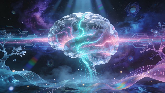 Void Brain Free Cosmic AI Consciousness Image - Brain, Consciousness, Artificial ...