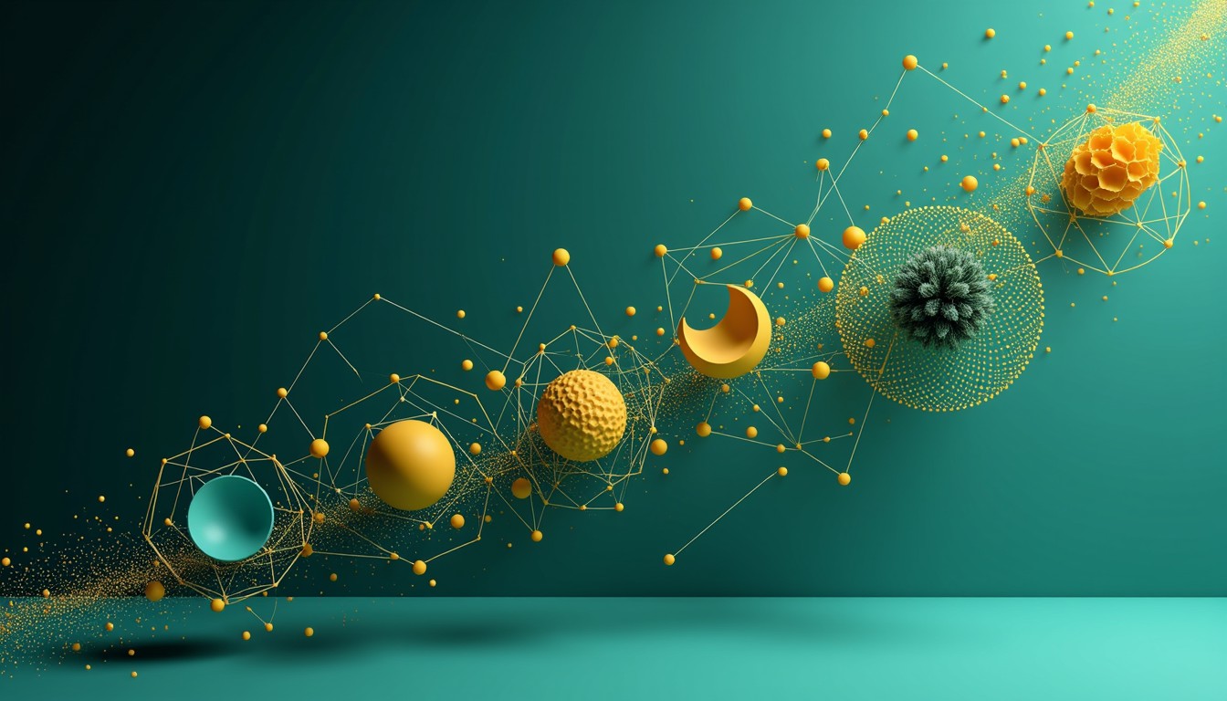 Free Geometric Golden Evolution Image - Geometric, Spheres, Golden ...