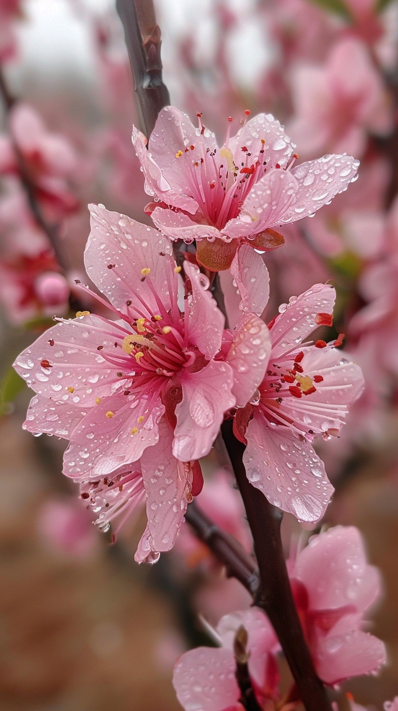 Spring Pink Flowesr Free Blossoming Pink Flowers Image - Flowers, Spring, Pink | Download ...
