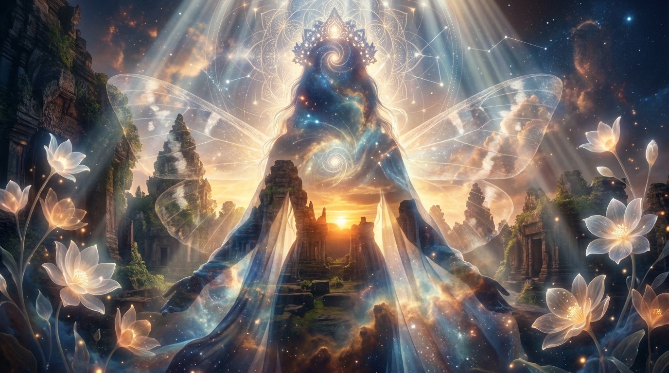 Free Celestial Goddess Portrait Image - Goddess, Celestial, Cosmic ...