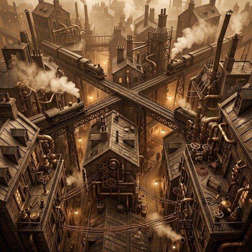 Free Steampunk City Towers Image - Steampunk, Cityscape, Victorian ...
